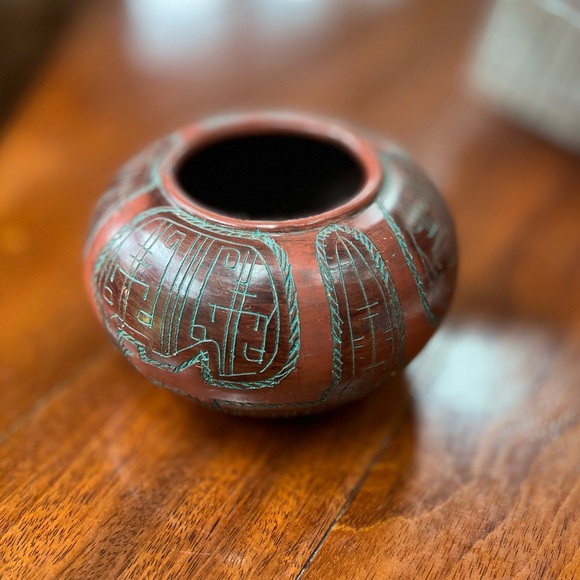 Vintage Other - Vintage Marajoara Terra Cotta Pottery